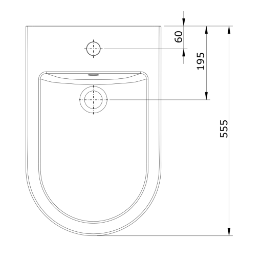 Bidé URB.Y PLUS - UNISAN