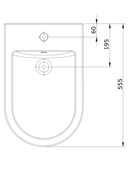 Bidé URB.Y PLUS - UNISAN