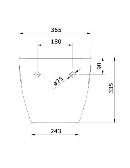 Bide Suspendid 50 SANIBOLD - UNISAN