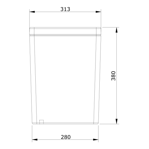 Cister Baja Con Mecanismo EASY - UNISAN