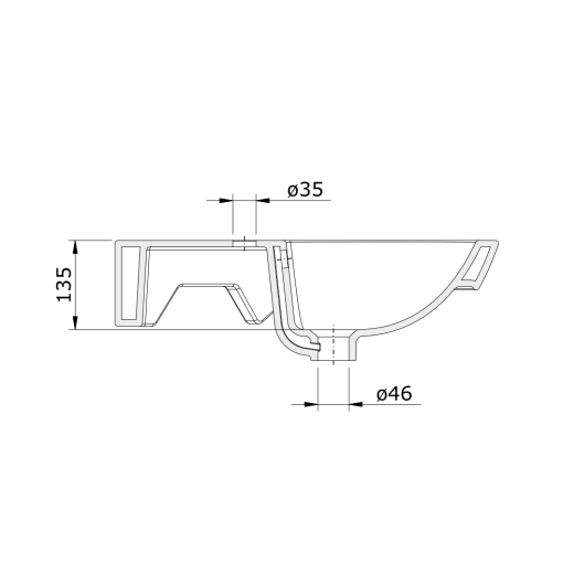 Lavabo De Esquina EASY - UNISAN