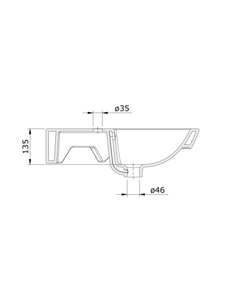 Lavabo De Esquina EASY - UNISAN