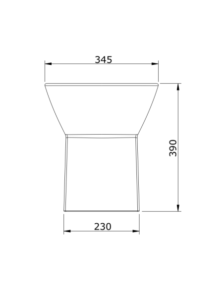 Bidé Compacto EASY - UNISAN