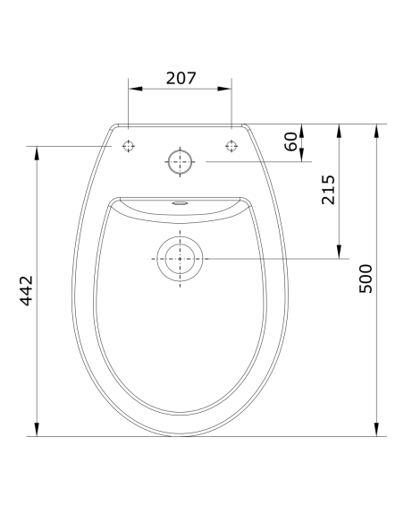 Bide A Pared C/O Blanco EASY - UNISAN
