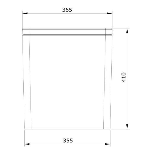 Cisterna A/S C/Mecanismo LOOK - UNISAN