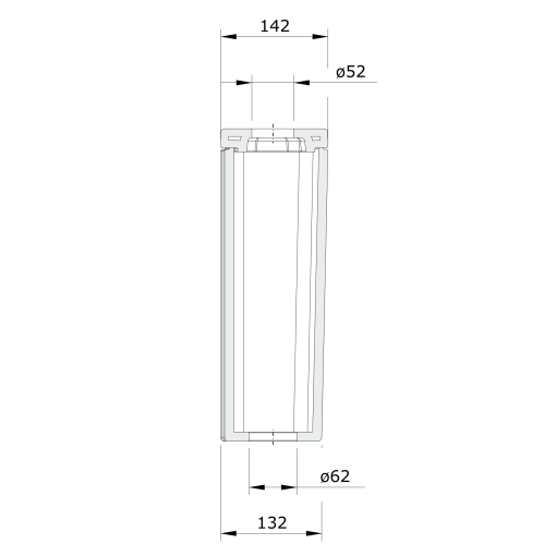 Cisterna A/S C/Mecanismo LOOK - UNISAN