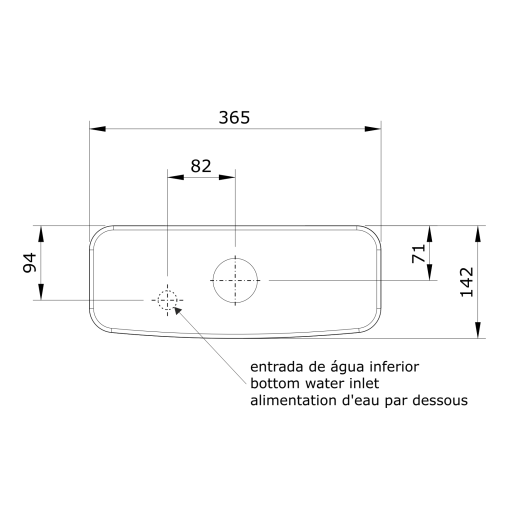 Cisterna A/S C/Mecanismo LOOK - UNISAN