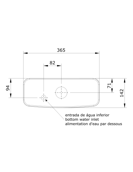 Cisterna A/S C/Mecanismo LOOK - UNISAN