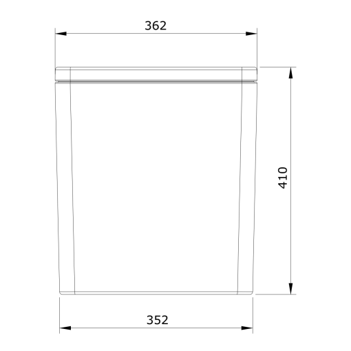 Cisterna Con Mecanismo LOOK - UNISAN