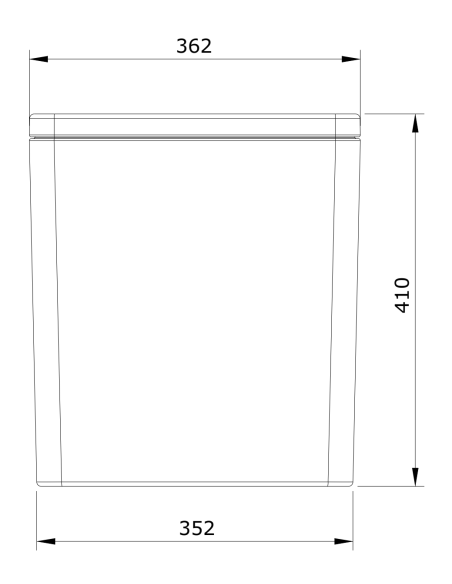 Cisterna A/S C/Mecanismo LOOK - UNISAN