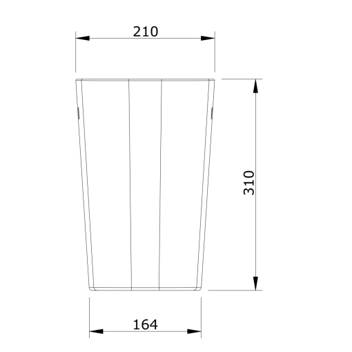 Semipedestal LOOK - UNISAN