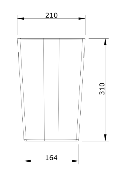 Semi Pedestal LOOK - UNISAN