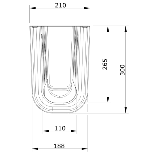 Semipedestal LOOK - UNISAN