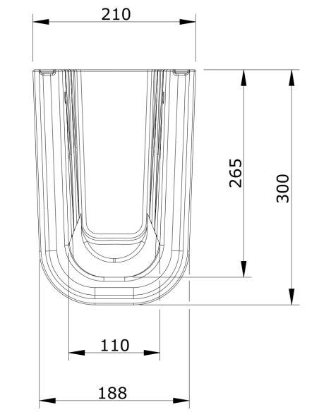 Semipedestal LOOK - UNISAN