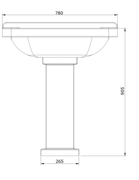 Pedestal VINTAGE - UNISAN