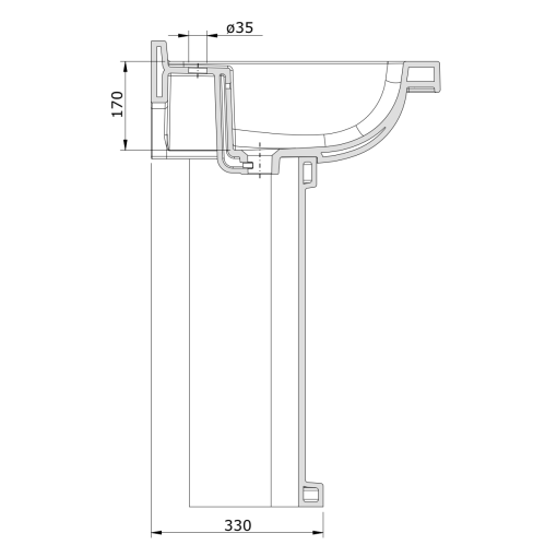 Pedestal VINTAGE - UNISAN