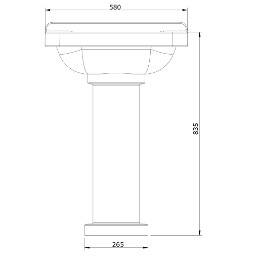 Pedestal VINTAGE - UNISAN