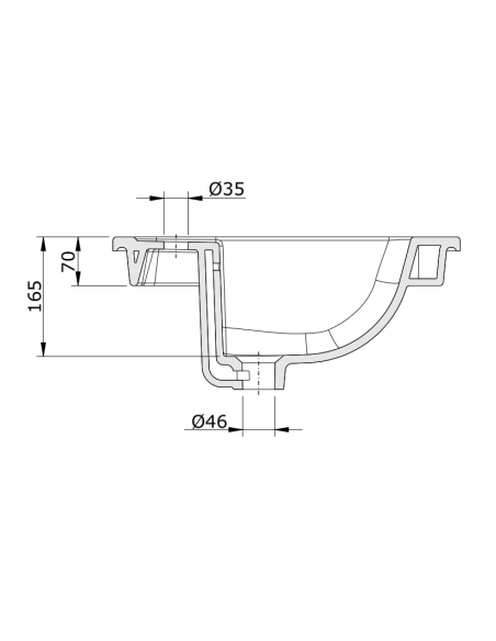 Lavabo Empotrar VINTAGE - UNISAN