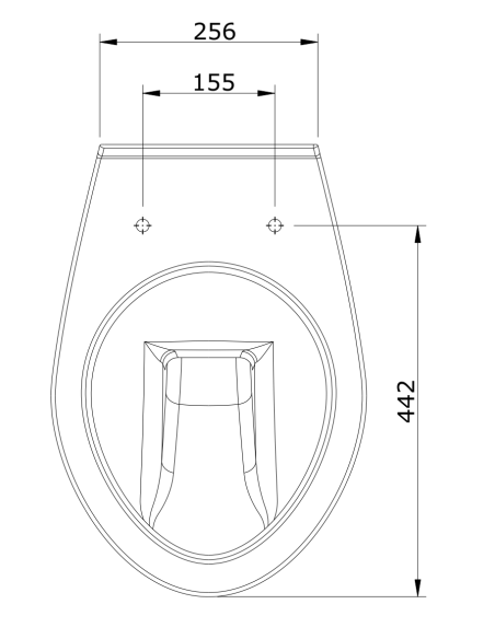 Inodoro Susp. Blanco CETUS SUSPENDIDO - UNISAN