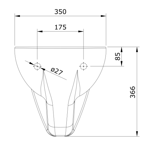 48 Inodoro Suspendido CETUS SUSPENDIDO - UNISAN
