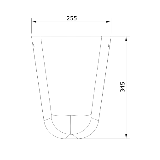 Semipedestal CETUS SUSPENDIDO - UNISAN