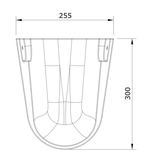 Semipedestal CETUS SUSPENDIDO - UNISAN