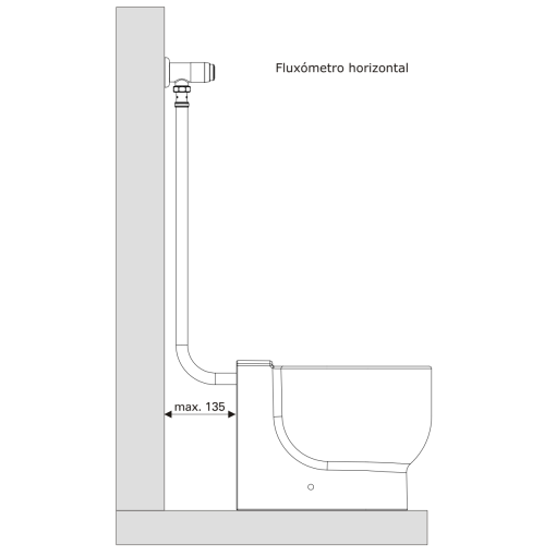 Inodoro Cisterna Alta WCKIDS - UNISAN