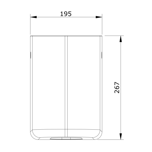Semipedestal Blanco WCKIDS - UNISAN