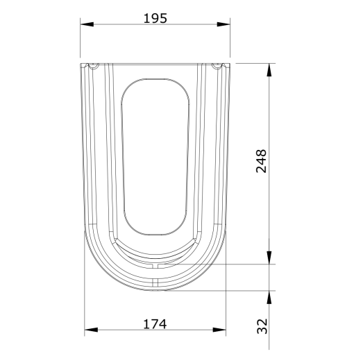 Semipedestal Blanco WCKIDS - UNISAN
