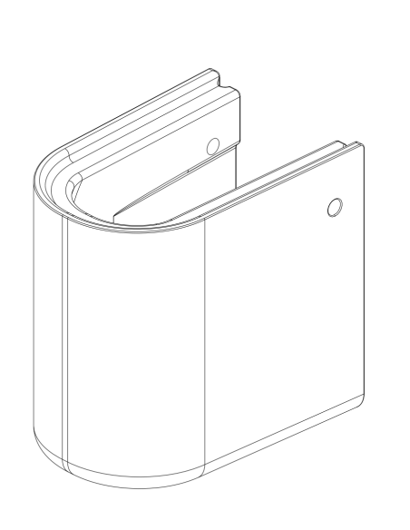 Semipedestal Blanco WCKIDS - UNISAN