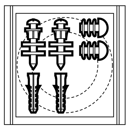 Fijaciones Y Junta Inodoro-Cisterna THE GAP Compacto ROCA