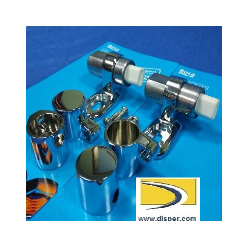 Juego Original Bisagra De Caída Amortiguada Para Tapa Inodoro VERANDA ROCA