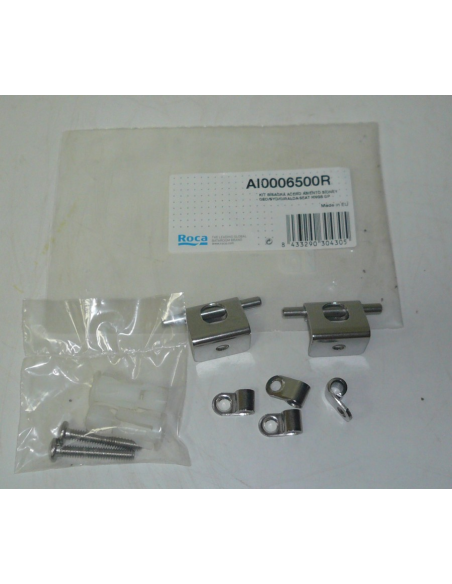 Juego Original Bisagra Acero Para Inodoro ROCA