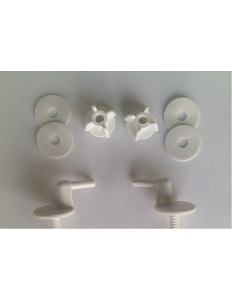 Juego Original Bisagra Acetálica Para Inodoro VICTORIA Posterior 2018 ROCA