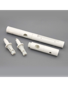 Kit Bisagra Blanca Asiento Dama