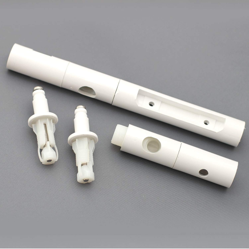 Kit Bisagra Blanca Asiento Dama