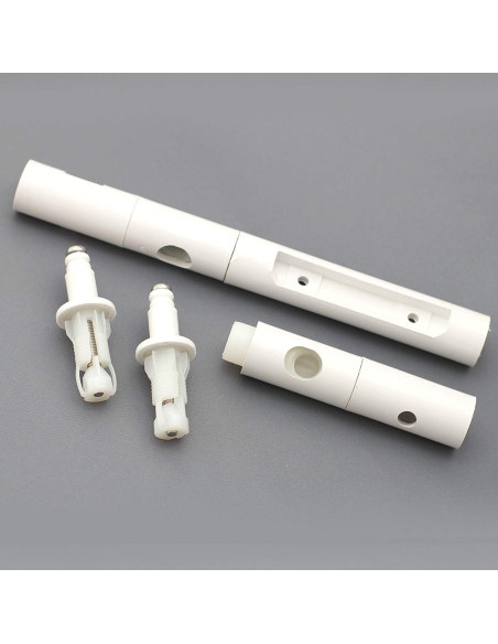 Kit Bisagra Blanca Asiento Dama