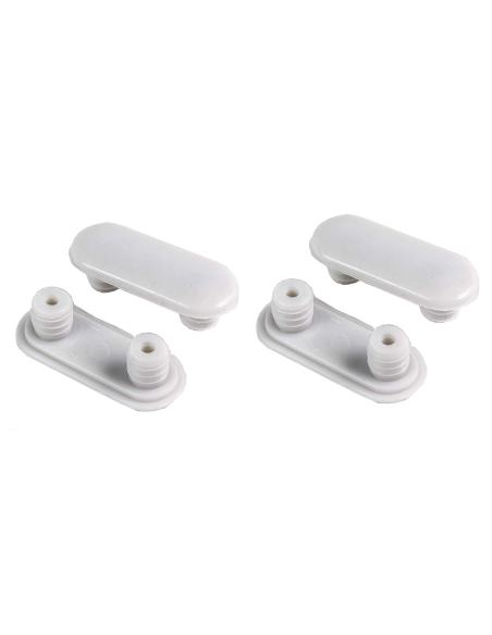 Kit Tope 36.5X14.5X4.5 Blanco  (4U)