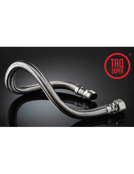 CONEXIÓN FLEXIBLE TAQ SUPER 50 CM. 3/4" M-H