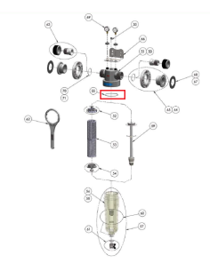 JUNTA TORICA CABEZAL FILTRO NW 500/650/800