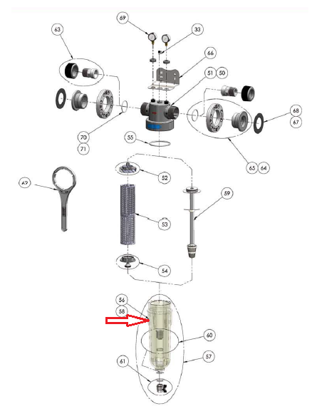 VASO OPACO  NW 500/650/800