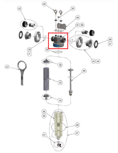 CABEZAL FILTRO NW 800