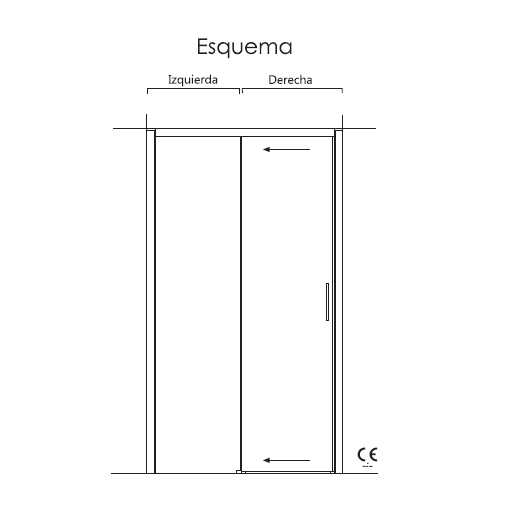 Mampara de ducha SENA