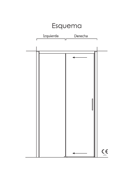 Mampara de ducha SENA