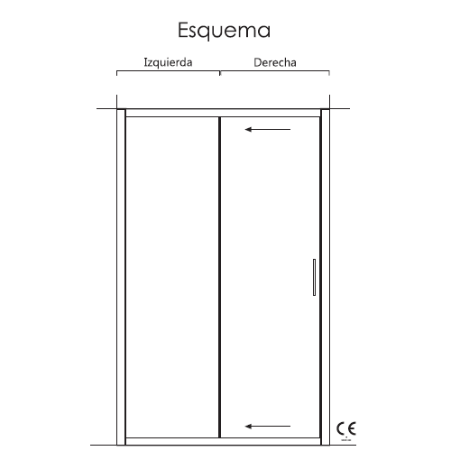 Mampara de ducha TÍBER