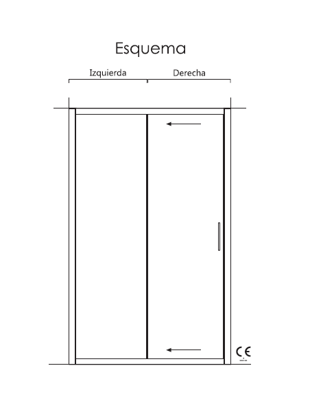 Mampara de ducha TÍBER