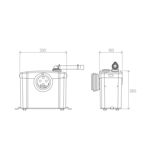 SANITRIT - Triturador para WC