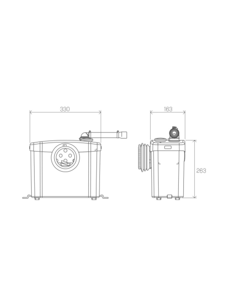Triturador Para WC SANITRIT