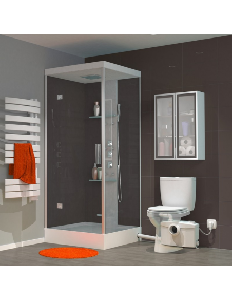 SANIPRO - Triturador para WC, lavabo, ducha y bidé