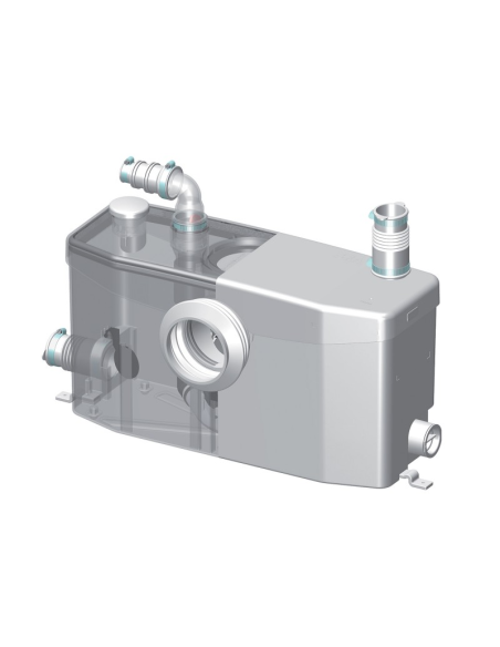 Triturador De Gran Capacidad Para WC, Lavabo, Ducha Y Bidé SANIPLUS